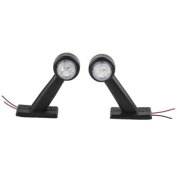 Sidemarkeringslys, Sidemarkeringslampe, Sideblinklys, Sidemarkeringslys til lastbil, 12 LED Sidemarkeringslys, 24V Sidemarkeringslys