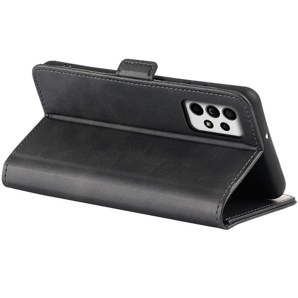SKALO Samsung A33 5G Premium Pung Etui - Sort Sort