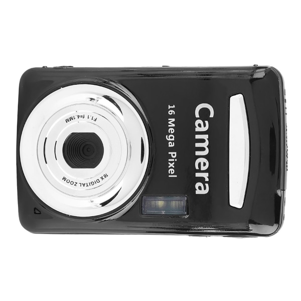 HD Mini udendørs digital videokamera videokamera - 16MP, 720P, 30FPS, 4X Zoom black