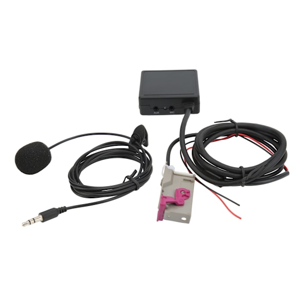 32-polig Bluetooth AUX-in-kabel Stereoadapter med mikrofonersättning för A3 A4 A6 A8 TT R8