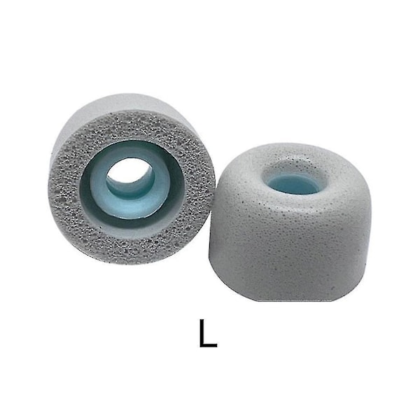 Memory Foam Ear Tips for WF-1000XM4 Earbuds L Gray