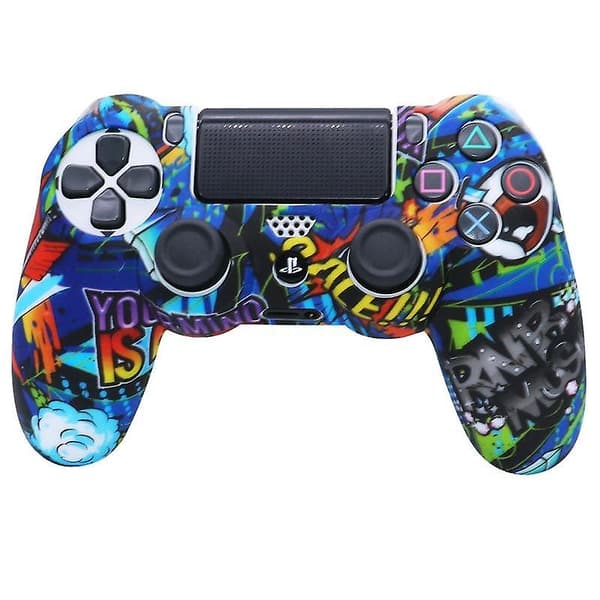 Silikone Controller Cover Skin til PS4 Controller til Playstation 4 Dual Shock 4 Slim Pro Videospil Tilbehør Spilcontroller