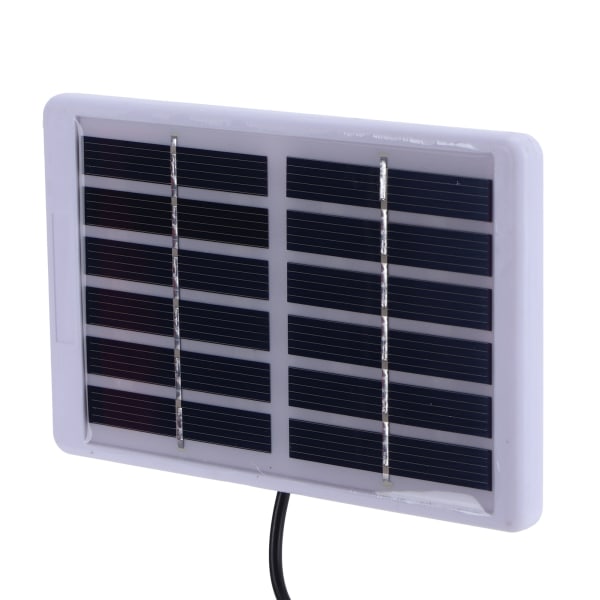 1,2W 6V solcellepanel med mikro-USB-port polykrystallinsk silisium-solar ladebrett