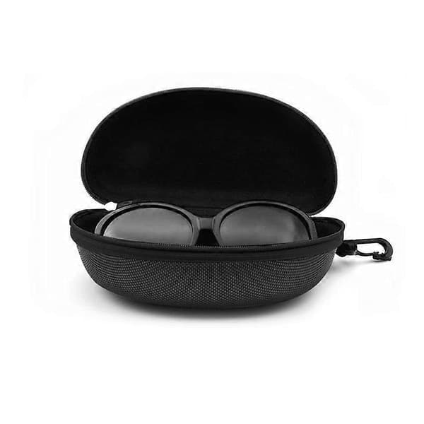 Hard Shell Zippered Sunglasses Case Portable Eyeglasses Pouch