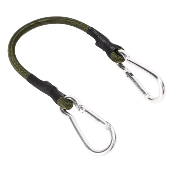 Bungee-snören Heavy Duty Elastiska Repband med Karabiner för Takräcke Tält Camping Lasttransport Cykeltransport M