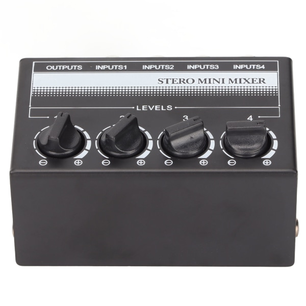 CX400 4-kanals passiv mixer bærbar professionel stereo minimixer til optagestudiekonsol Stage Small Club