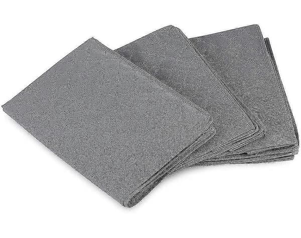 3-pack vikbara klädförvaringsväskor, förvaringsväska för filtar under sängen
