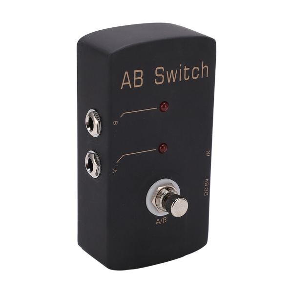 AB Switch Effect Line Selection Pedal Monoblok elektrisk guitar effektor med True Bypass 2mA