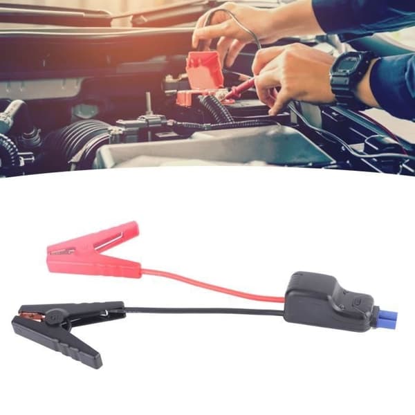 OMABETA Bilbatteriklämma med startkabel för bilbatteri