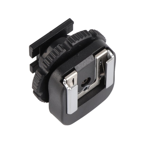 Sort ABS CSM-3 Hot Shoe Adapter Flash Mount Adapter til videokamera kamera tilbehør