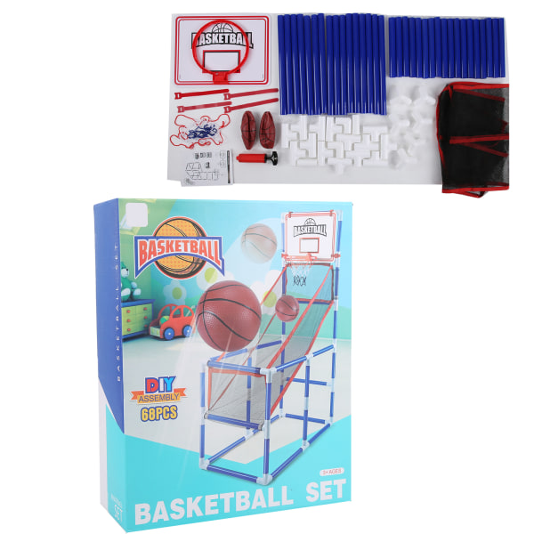 Kids Basketball Hoop Game DIY Montering Innendørs Utendørs Sport Basketball Game Toy Basketball Hoop Game