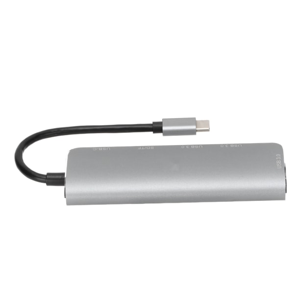 ONTEN Expansion Dock USB C - USB 3.0 Type C Pikalataus monitoimitelakointiasema