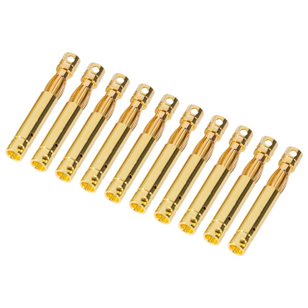 10 Par 4mm Connecteur Eller Bullet Fiche Banan Adaptator Pr RC Batterie ESC Moteur