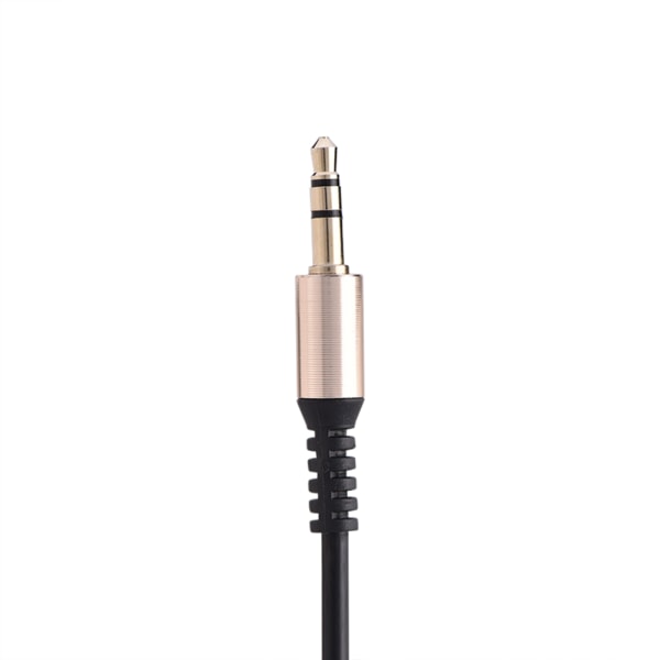 3,5 mm han til han fjeder Aux-kabel L-formet & I-formet udtrækkelig ledning til billydhøretelefoner