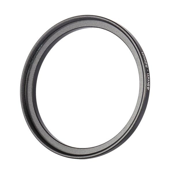 49 mm-52 mm 49 mm til 52 mm Step Up-ringer Metalllinseadapter Filterring 49-52 svart
