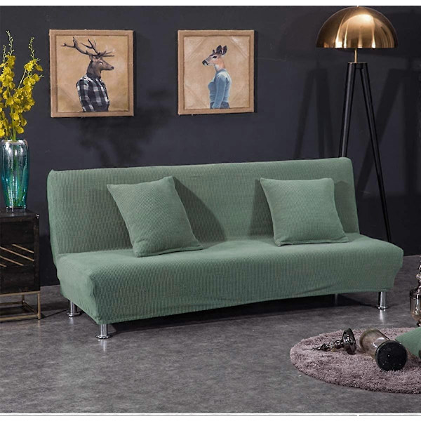 Sofaovertræk uden armlæn strækovertræk beskyttelse til sovesofa