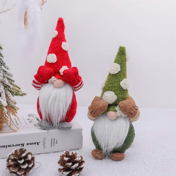 Jultomtar Figurer Bordsdekoration Julfria Dockor