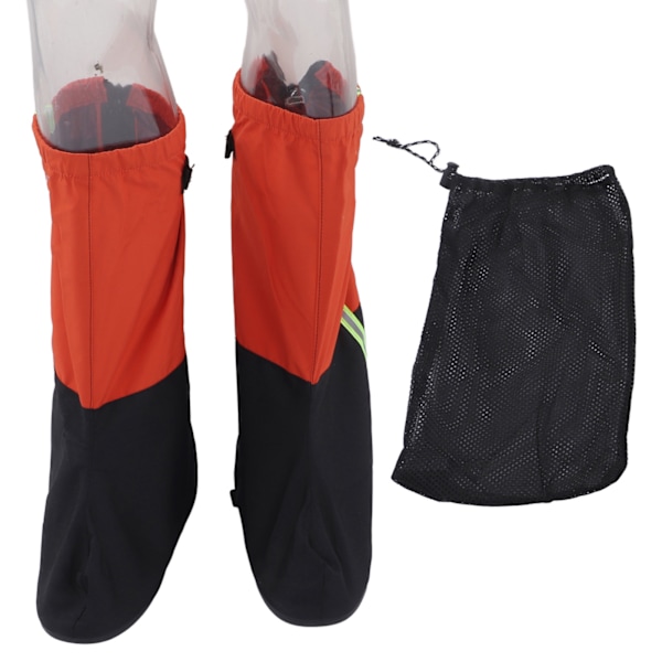 Sko Trekk Waterproof Regntøy Snø Støvler Trekk Ben Gaiters for Utendørs Camping Fiske Sykling Ridning XL