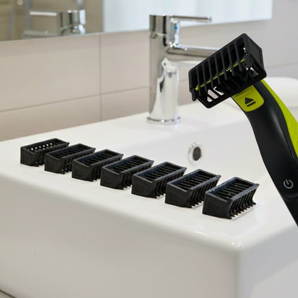 Kamme kompatible med Philips OneBlade 0,75-5 mm Sort M