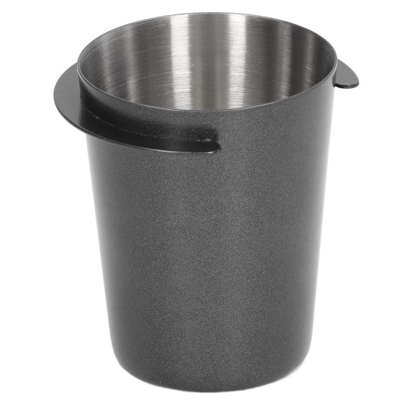 58mm Doseringsske til kaffemaskine i rustfrit stål - sort