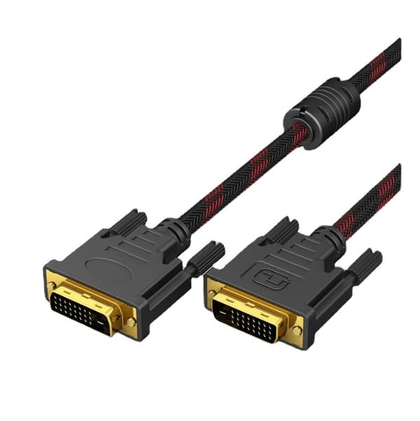 DVI-kabel 24+1 computerkabel skærm videokabel HD-kabel