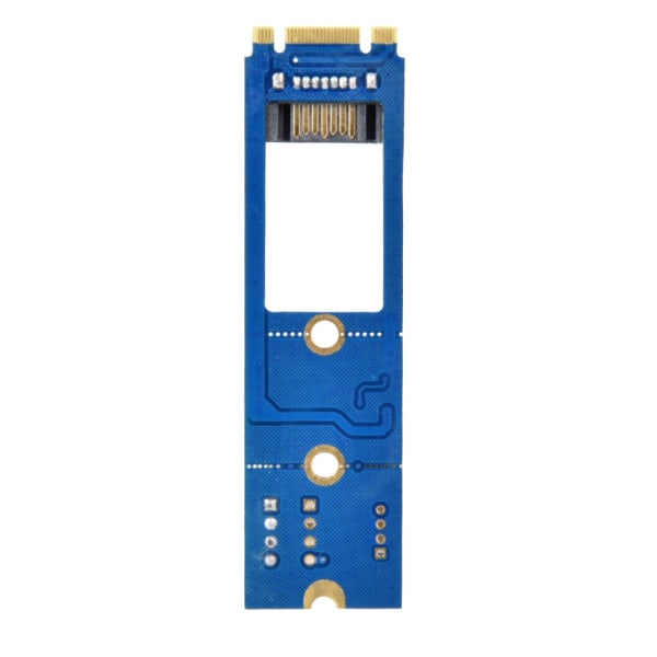 M2 TILL SATA M.2 NGFF SATA till 7Pin SATA Horisontell Konverter Adapterkort + 4Pin Strömkabel