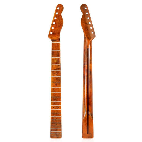 Maple Electric Guitar Neck 21 Frets Guitar Neck Kompatibel til TL Tele Replacement