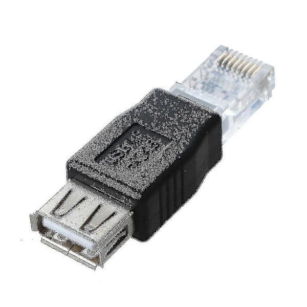 USB til Han RJ45 8p8c Adapterstik