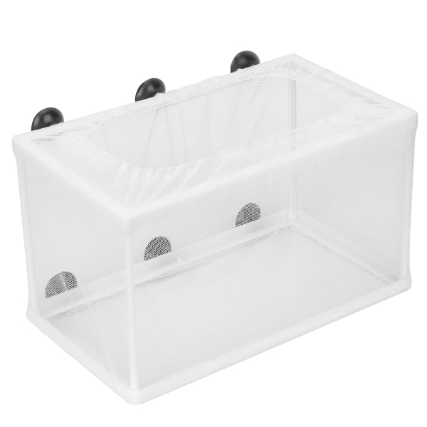 Aquarium Fish Breeder Box Isolation Box Oppdretter klekkeri Inkubator med sugekoppL