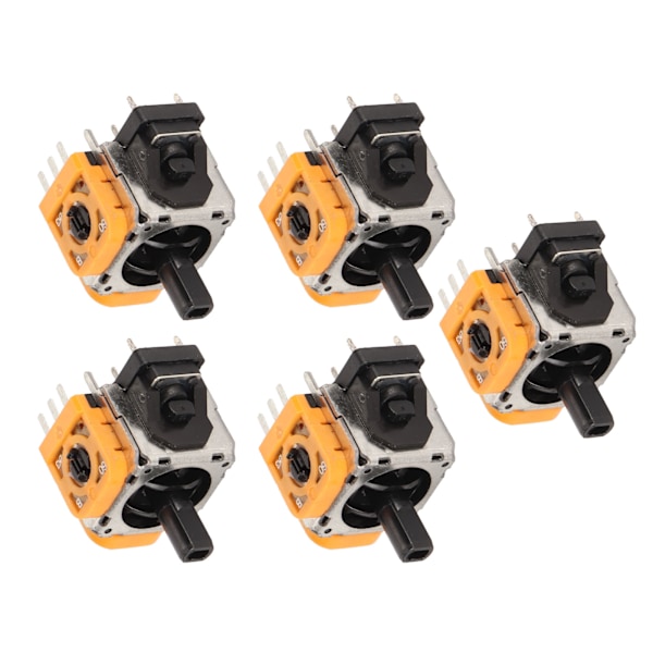 5 st Analoga 3D-joystickar för PS5-kontroll 3D Analog Joystick Ersättningsdel Reparationskit