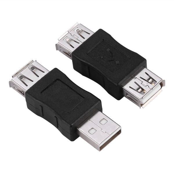 Pakke med 10 flere USB2.0-adaptere Mikro/mini-hann-hunn-omformer-kontakter
