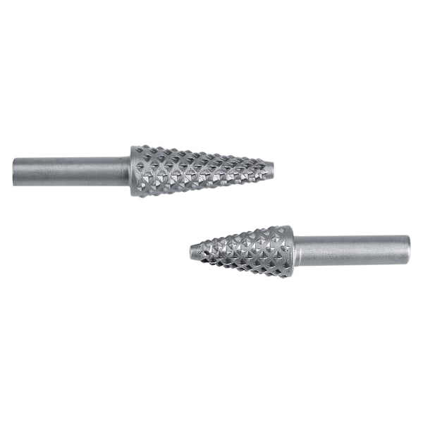 5 stk. hårdmetal roterende fræser rasp fil sæt 6,3 mm skaft træskærer bor