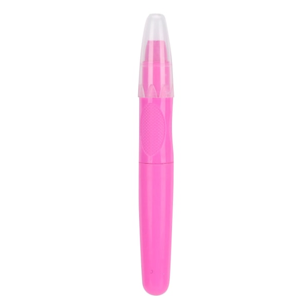 2 stk Bærbar midlertidig hårfarging Crayon Roterbar hårfargepenn Styling Tool Rosa