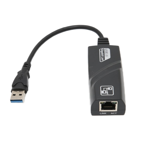 Gigabit Ethernet -sovitin USB3.0 - RJ45 Auto MDIX Full Duplex Half Duplex Wide Yhteensopivuus Langallinen Ethernet-sovitin