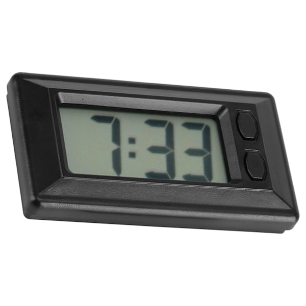 LCD Digital Bordsklocka Bilinstrumentpanel Elektronisk Klocka Datum Tid Kalender Display