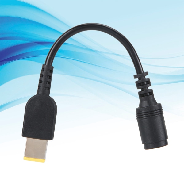 Til Lenovo Laptop Strømadapter Rund Port til Firkantet Port X240 X1 G405 Konverteringskabel