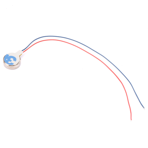 DC 3V personsøker og mobiltelefonmynt flat vibrerende mikromotor 10x2mm - 5 stk.