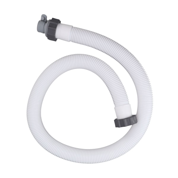 1,5 tum diameter 59 tum lång tillbehör poolpump ersättnings slang filterpump slang inklusive 1 slangadapter