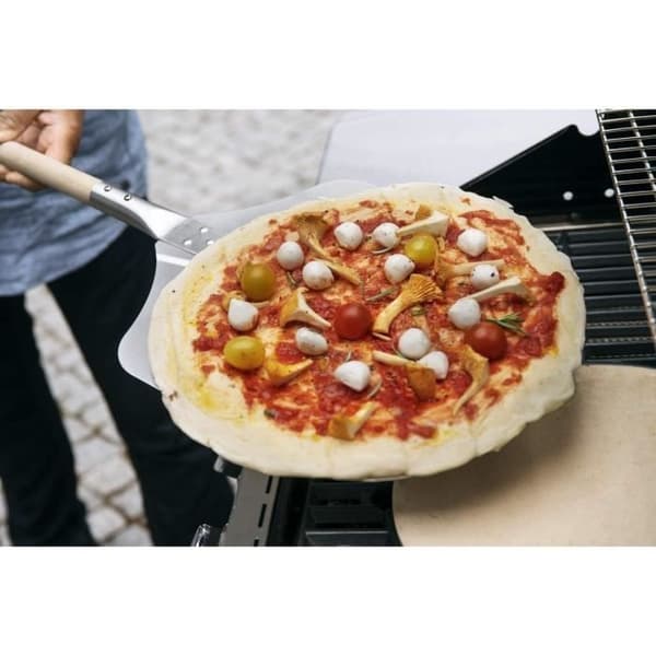 Pizzaspade - Professionel spade - Aluminium og træ - 66,5 cm - Overflade 30,5x30,5 cm