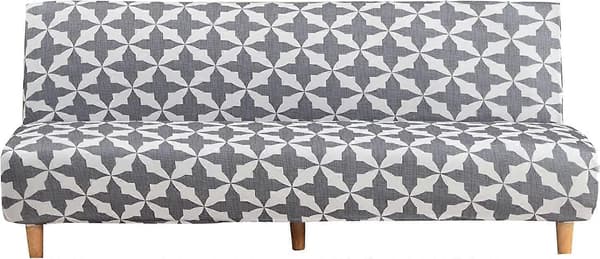 Sofföverdrag Utan Armstöd för Bäddsoffa Utan Armstöd, 115-145cm