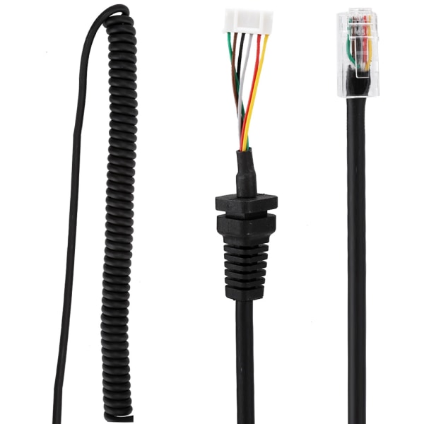 Slitesterk 8900R høyttalermikrofon håndmikrofon erstatningskabel ledning wire Fit for Yaesu