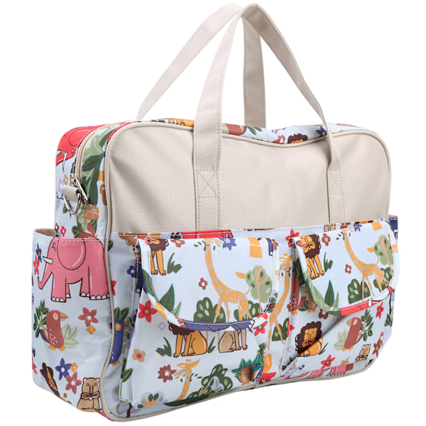 Mummy Messenger Bag Multifunktionell Moderskap Handväska Polyester Gravida Kvinnor Blöjväskor#1