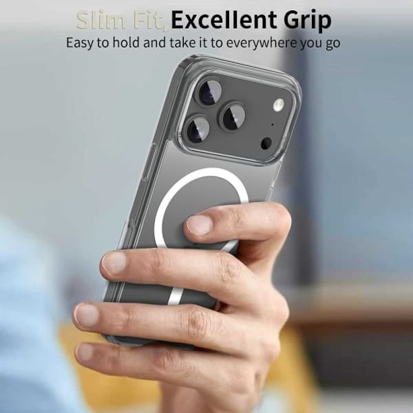 Tech-Protect iPhone 17 Pro Max Deksel MagSafe FlexAir Hybrid Transparent