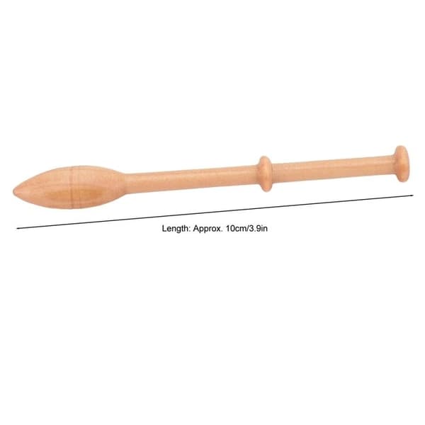 OMABETA 12 stk. kniplepinde i træ, professionelle kniplepinde, DIY knipling