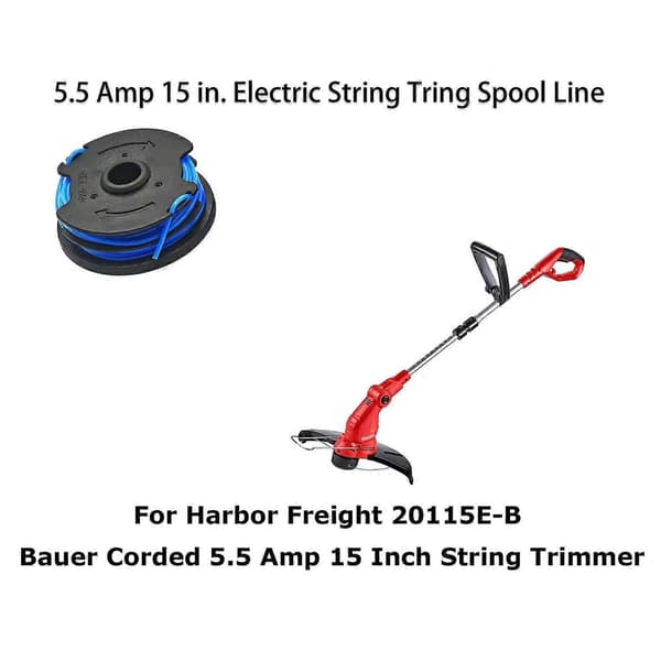 TLW-04 1 stk. erstatningsspole til Harbor Freight Bauer 20115E-B Bauer ledningsført BAUER 5.5Amp 15 tommer elektrisk