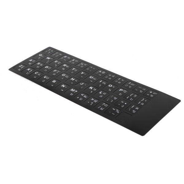 Thai Tastatur Klistremerke Erstatning Tastatur Klistremerke for Stasjonær Datamaskin Laptop Tilbehør
