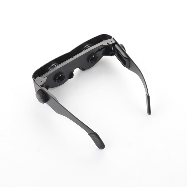 Fisketeleskop ABS 1 till 3 gånger förstoring Bärbar handsfree kikare Glasögon för fågelskådning Sport och konserter