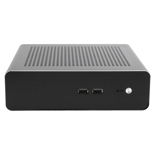 G60S HTPC -runko, täysi alumiininen DCATX- power MiniITX- case pöytätietokoneelle (Noir USB2.0)