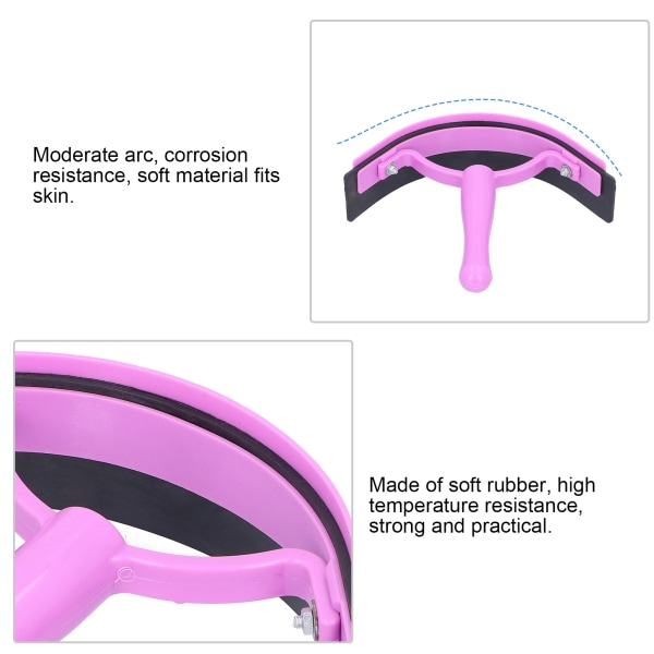 Hestesvette Skrape Ergonomisk Håndholdt Mykt Grep Plast Gummi Ridepleieverktøy