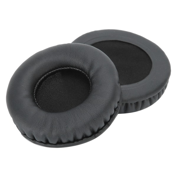 75 mm kuulokkeiden universal vaihtokuulokevaahtokorvatyynyjen suojat mustat